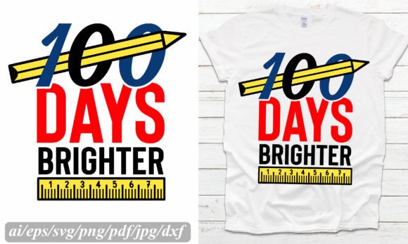 100 Days Brighter Back to School Design: A Versatile Creative Resource
