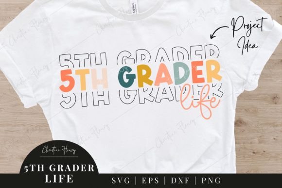 5th Grader Life SVG - Back to School Svg