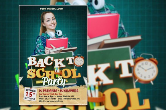Back to School Flyer Template