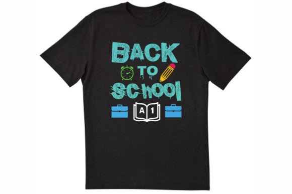 Back to School T Shirt Design