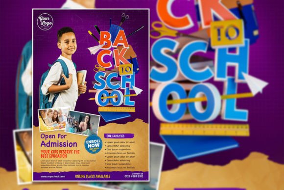 Customize Your Back to School Flyer with Editable Templates