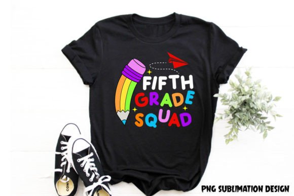 Fifth Grade Squad Back to School T-shirt: A Fun and Practical Choice