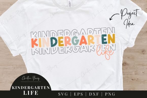 Kindergarten Life SVG - Back to School and Creative Possibilities