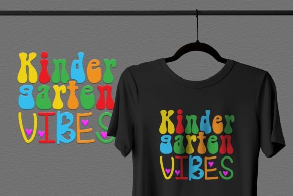 Kindergarten Vibes Back to School Shirt: A Fun and Versatile Design for Educators and Students