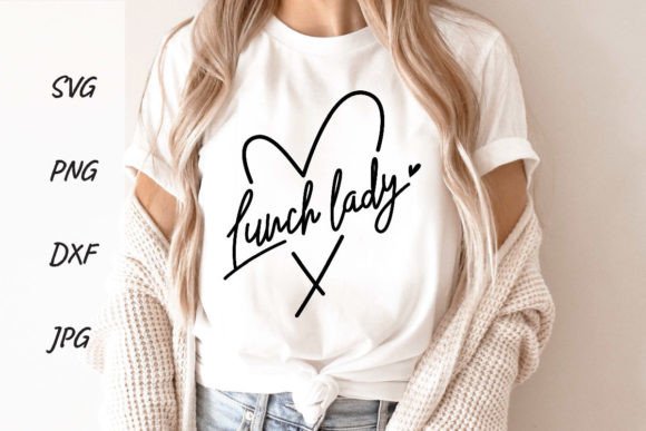 Lunch Lady Back to School Sublimation for Creative Workflows