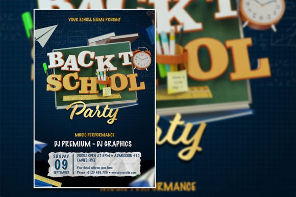 Modern Back to School Flyer